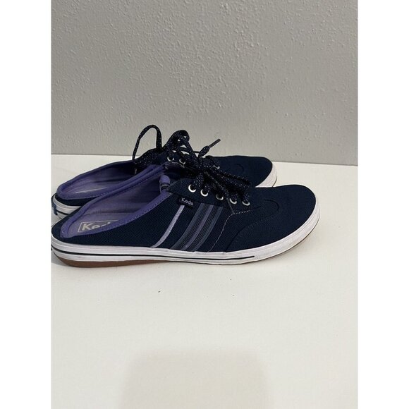 keds ortholite laced slide sneakers blue size 9.5 - Picture 3 of 10